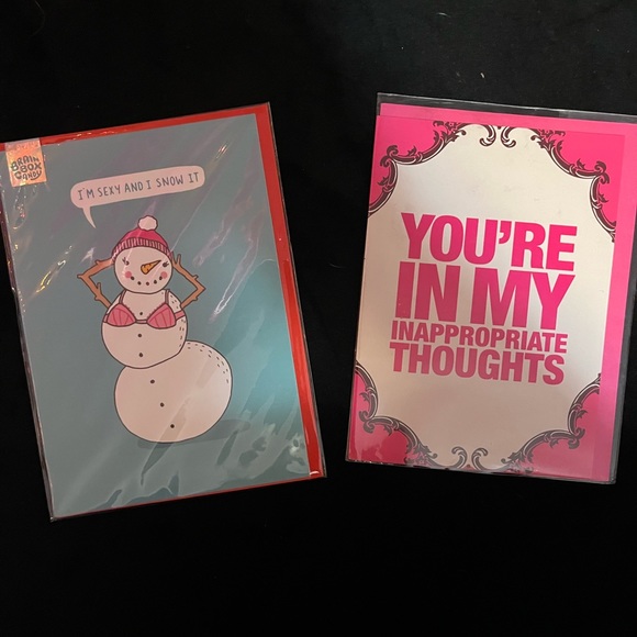 NEW Set of 2 Inappropriate Humor Birthday Cards - Picture 1 of 12